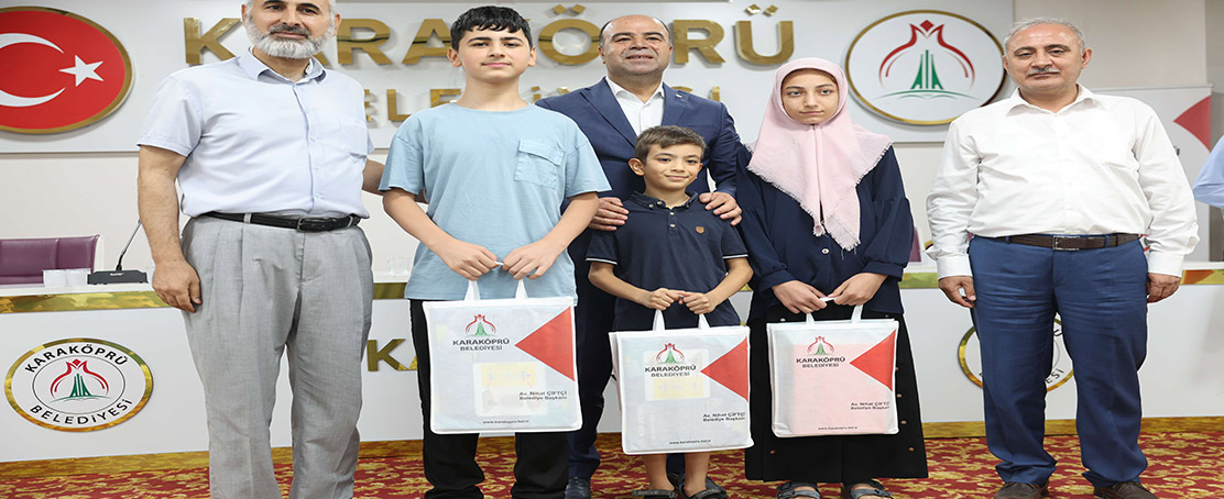 Kur’an Kursunda Başarılı Olan Öğrenciler Ödüllendirildi!