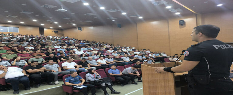  İl Sağlık Müdürlüğü, Hizmetiçi Eğitim Programı Düzenledi!