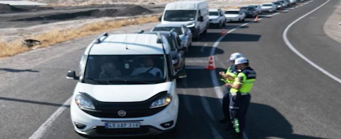 Şanlıurfa’da Drone ile Trafik Denetimi!