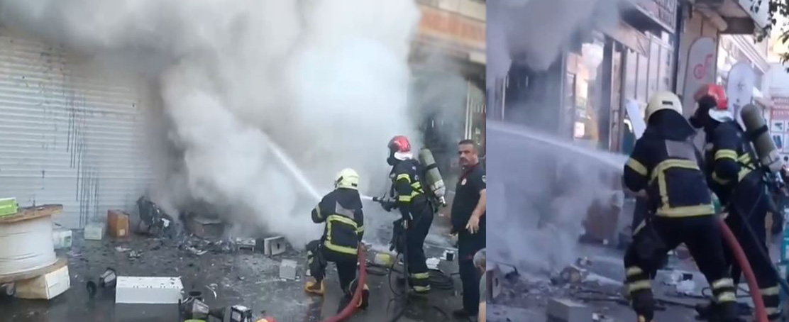 Haliliye’de Korkutan Yangın!