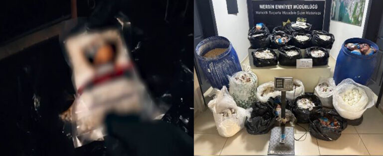 Mersin’de Dev Uyuşturucu Operasyonu: Milyonlarca Hap Ele Geçirildi!