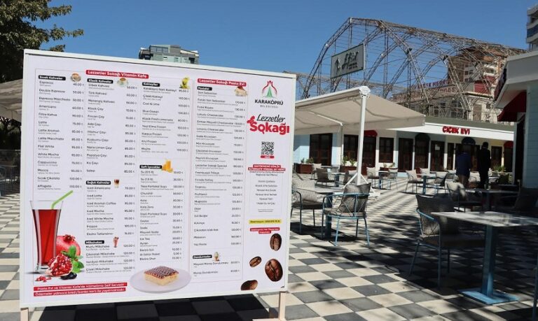 Lezzetler Sokağı Hizmete Açıldı