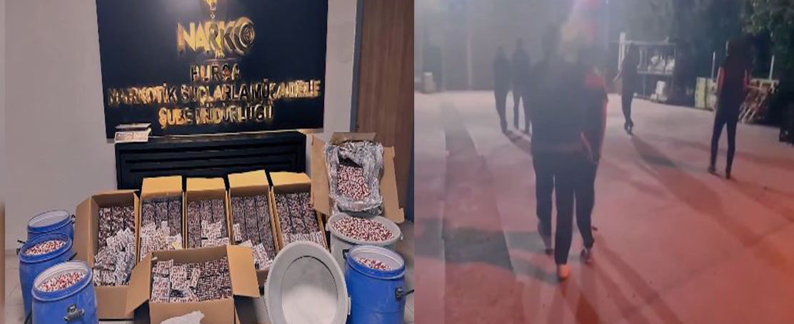 Zehir Tacirlerine Darbe; Binlerce Uyuşturucu Hap Ele Geçirildi!