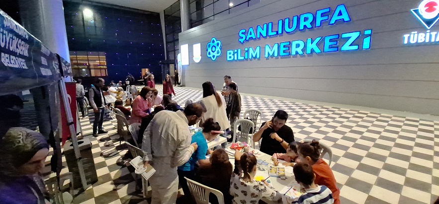 Şanlıurfa Bilim Merkezinde Uzay Gecesi