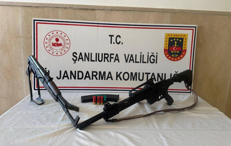 Şanlıurfa’da Jandarmadan Ruhsatsız Silah Operasyonu!