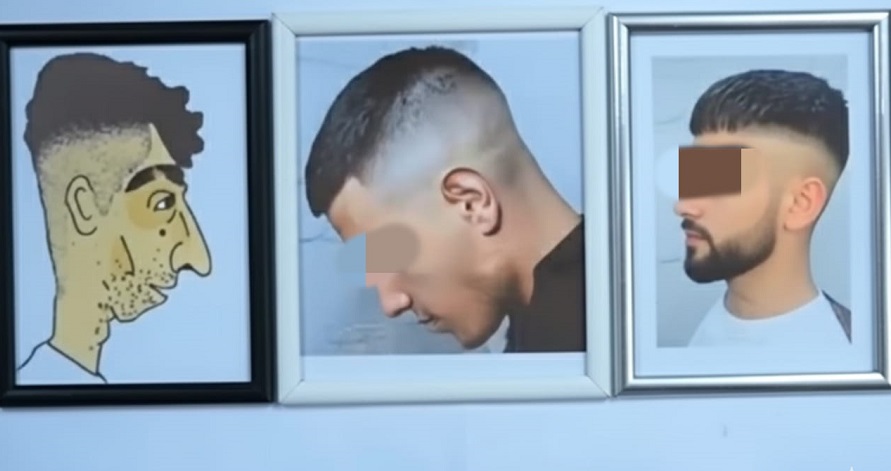 Şanlıurfa’da Gençler “Zombi Tipi” Saç Modeline İlgi Gösteriyor