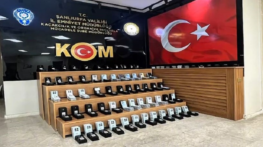 Şanlıurfa’da 9 Milyon Liralık Kaçak Cep Telefonu Operasyonu
