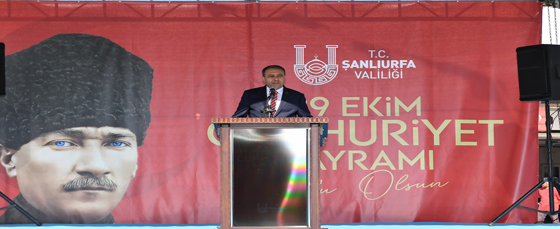 Şanlıurfa’da 29 Ekim Cumhuriyet Bayramı Coşkusu