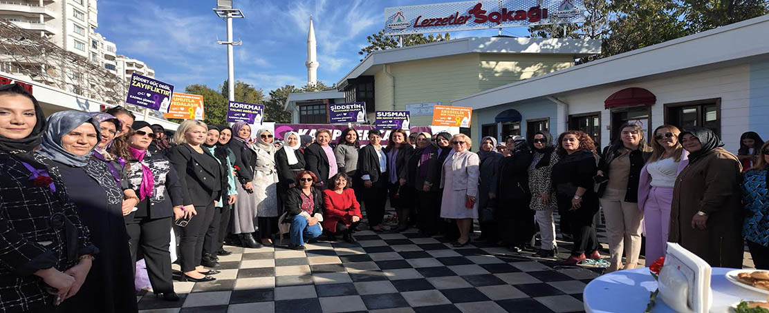 Karaköprü’de Kadınlar Şiddete Karşı Tek Ses Oldu