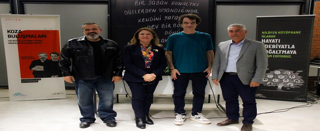 Özgür Mumcu Nilüfer’de Okurlarıyla Buluştu