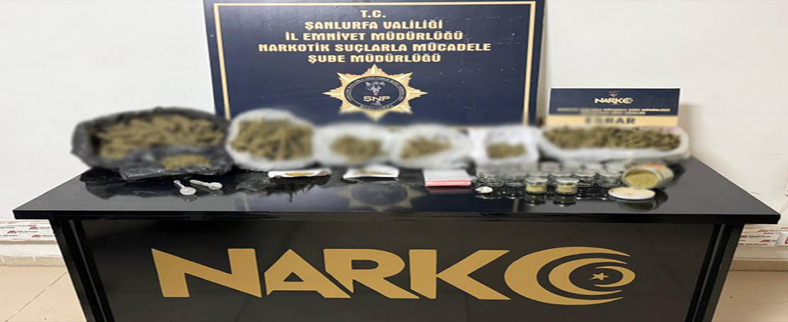 Şanlıurfa Emniyeti’nden Uyuşturucuya Darbe: Şüpheli Tutuklandı