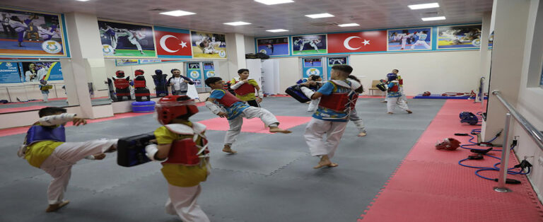 Haliliye’de Kış Spor Okullarında Tekvando Heyecanı