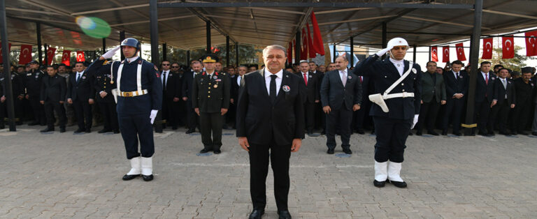 Şanlıurfa’da 10 Kasım Atatürk’ü Anma Töreni Düzenlendi