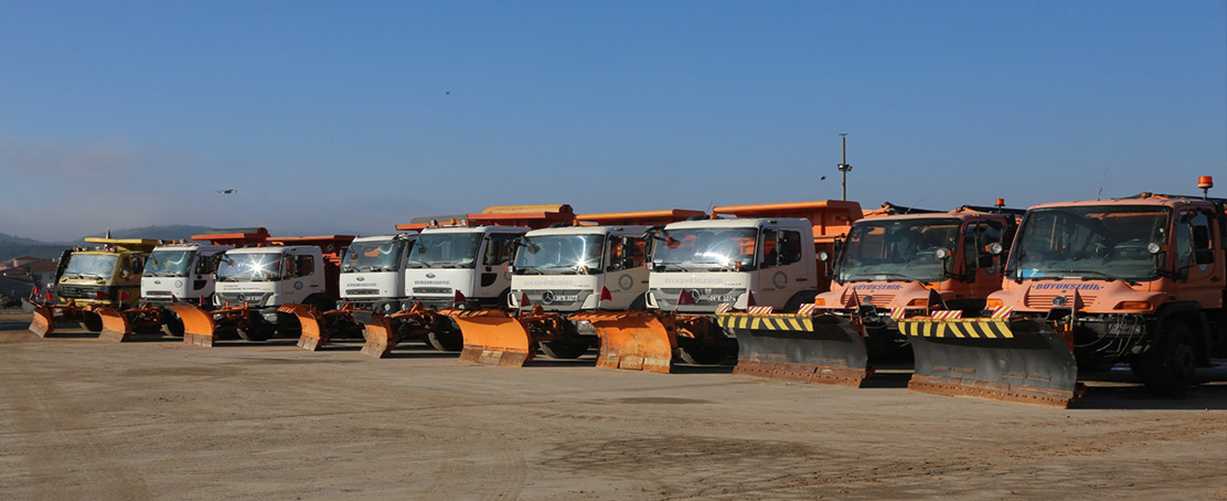 Ekipler Karla Mücadeleye Hazır!