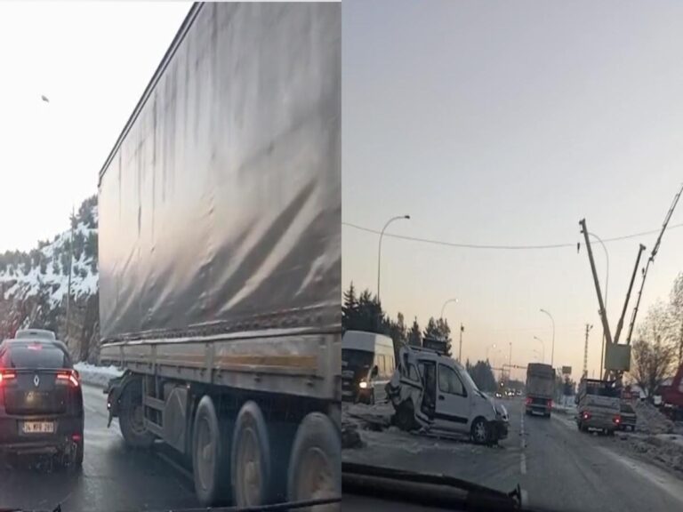 Şanlıurfa’da Gizli Buzlanma Kazaları Beraberinde Getirdi