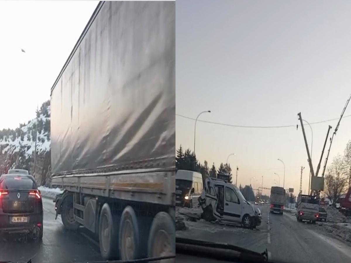 Şanlıurfa’da Gizli Buzlanma Kazaları Beraberinde Getirdi