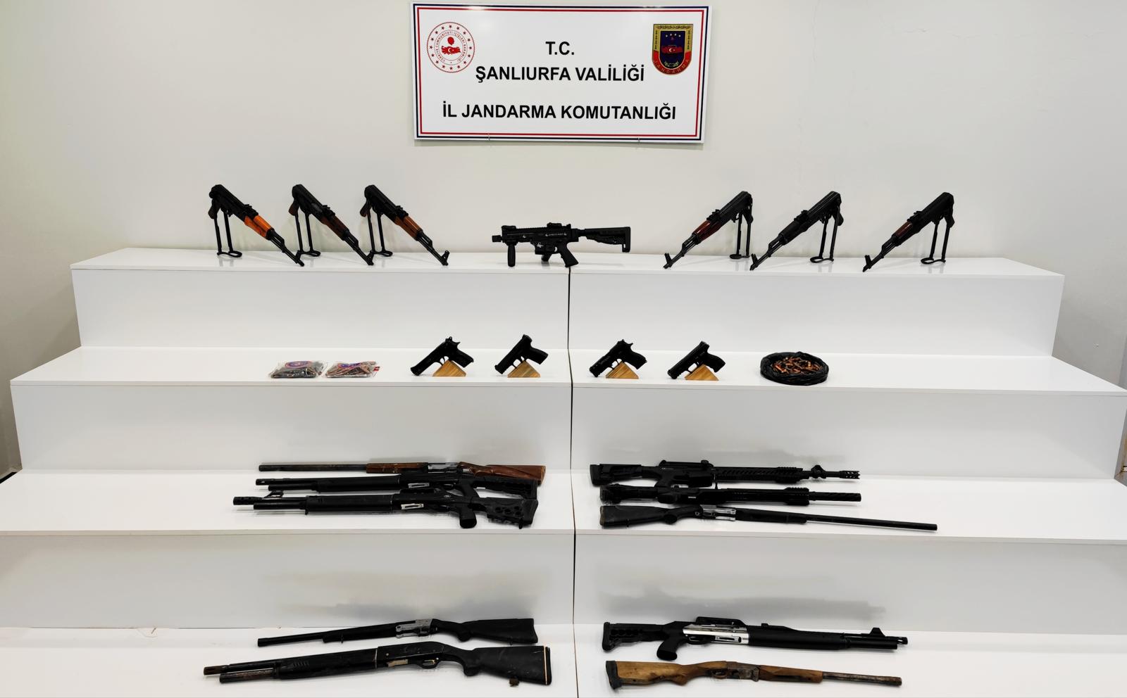 Viranşehir’de Silah ve Mühimmat Kaçakçılığı Operasyonu: 7 Gözaltı