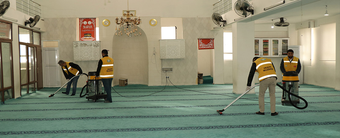 Ramazan Öncesi Camilerde Temizlik Seferberliği!