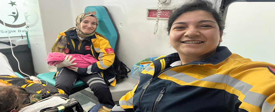 Ambulansta Doğum Heyecanı Yaşandı!