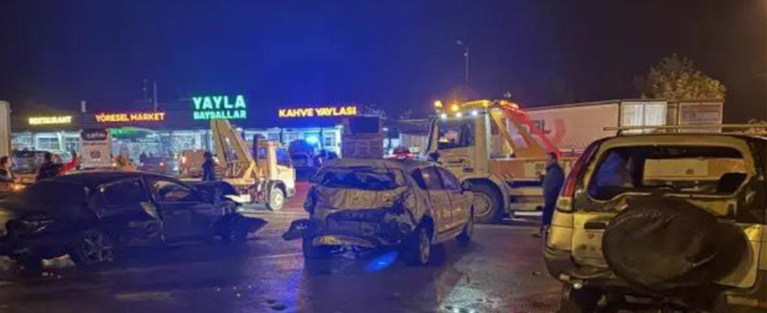 Anadolu Otoyolu’nda Zincirleme Trafik Kazası!