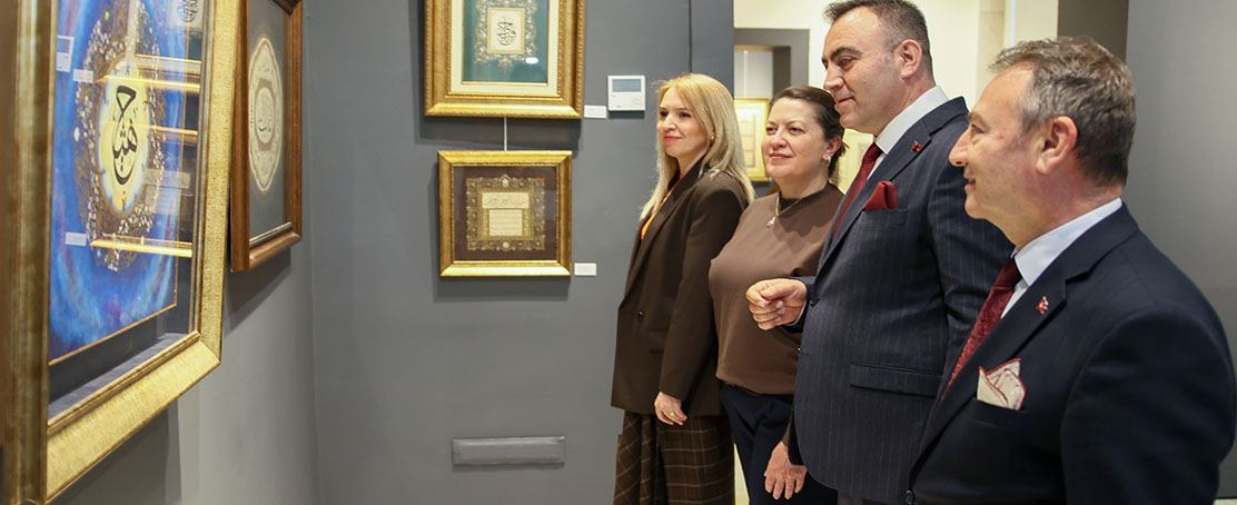 Tezhip Sergisi Ziyarete Açıldı!