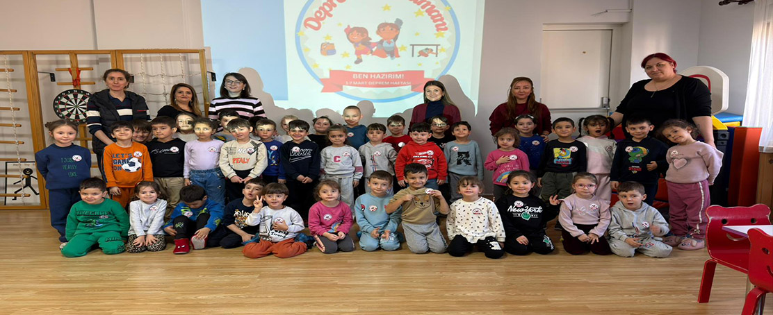 Miniklere Deprem Eğitimi!