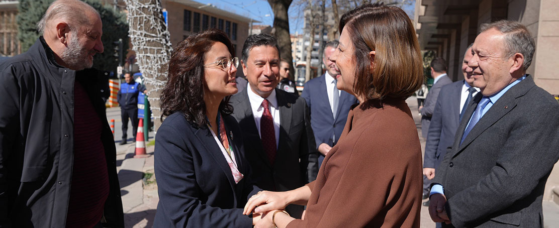 Başkan Ünlüce’ye Ziyaret!