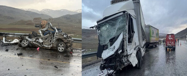Malatya-Adıyaman karayolu’nda Feci Kaza!