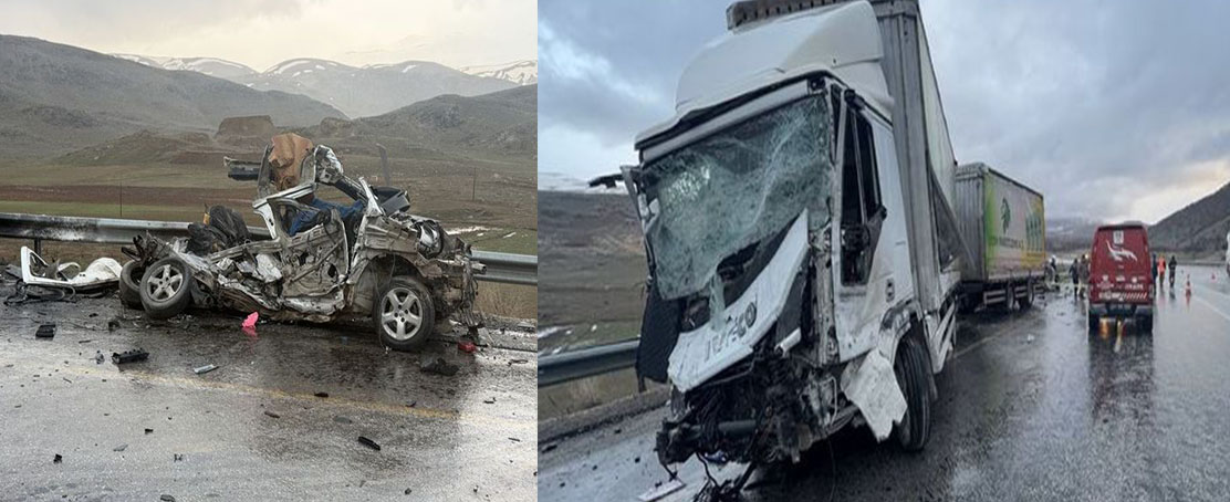 Malatya-Adıyaman karayolu’nda Feci Kaza!