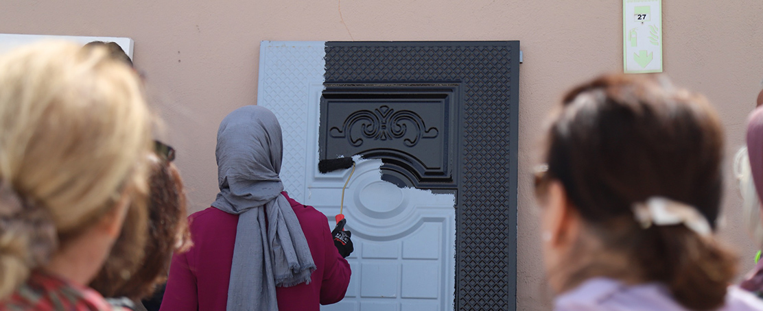 Alçı ve Boya Kursuna Yoğun İlgi!