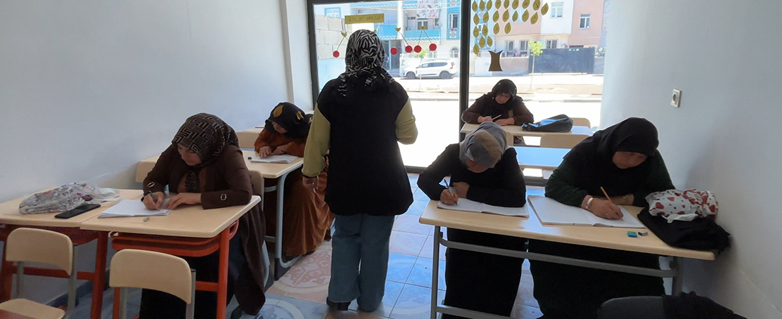 Okuma Yazma Kurslarına Katılım Devam Ediyor!