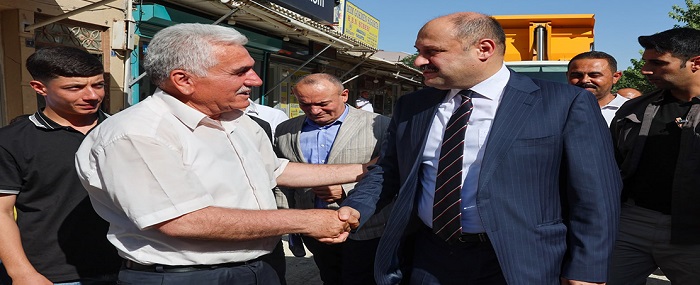 Başkan Gülpınar Hilvan’da Temas Ve İncelemelerde Bulundu!