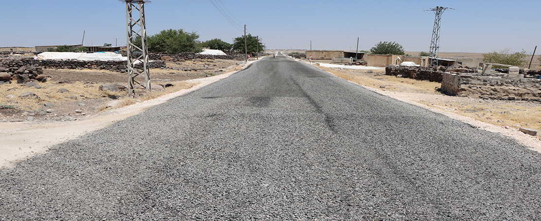 Viranşehir’de Kırsal Yollar Konforlu Hale Getiriliyor!