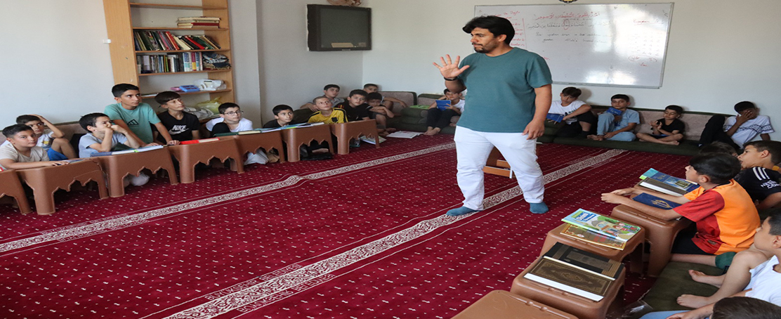 Şanlıurfa’Da Çocuklar Yaz Tatilini Kur’anı Kerim Öğrenerek Değerlendiriyor!