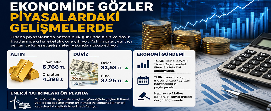Ekonomide Gözler Piyasalardaki Gelişmelerde!