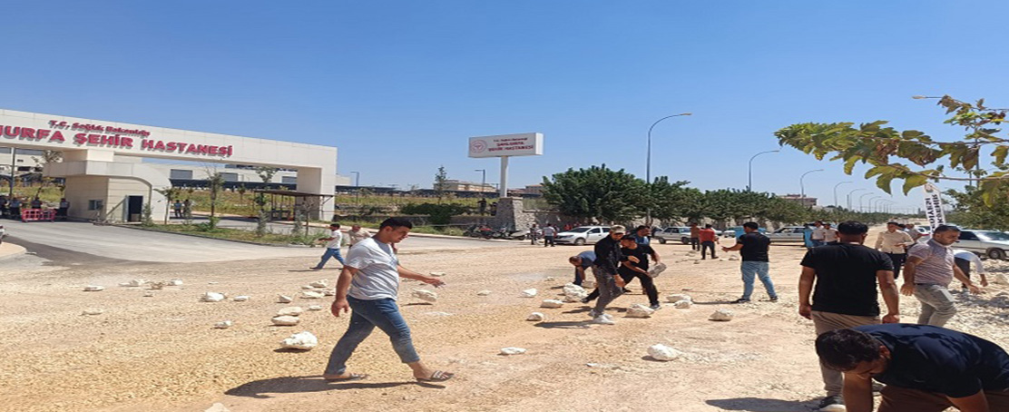 Şanlıurfa Şehir Hastanesi’nde İşçi Protestosu!
