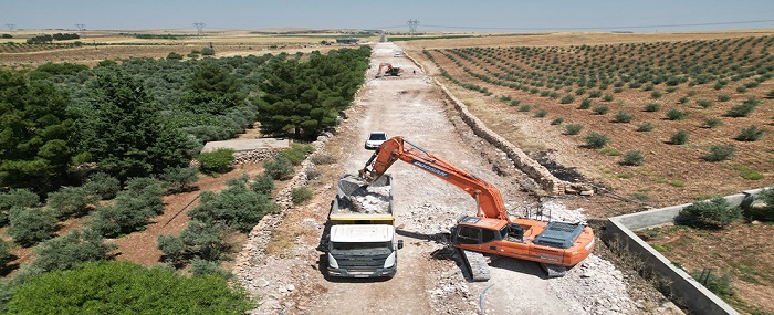 Haliliye-Siverek Grup Yolunda Sıcak Asfalt Çalışması Başladı!