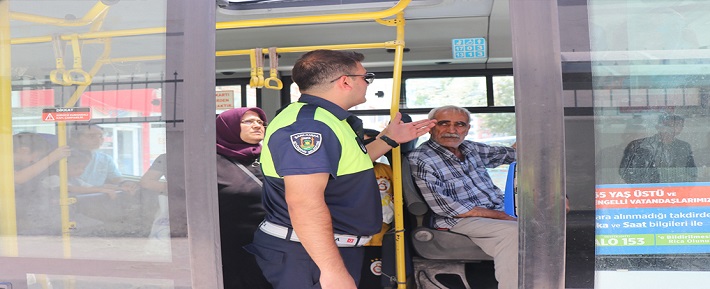 Şanlıurfa’da Klimasız Toplu Taşıma Araçlarına Sıkı Denetim!