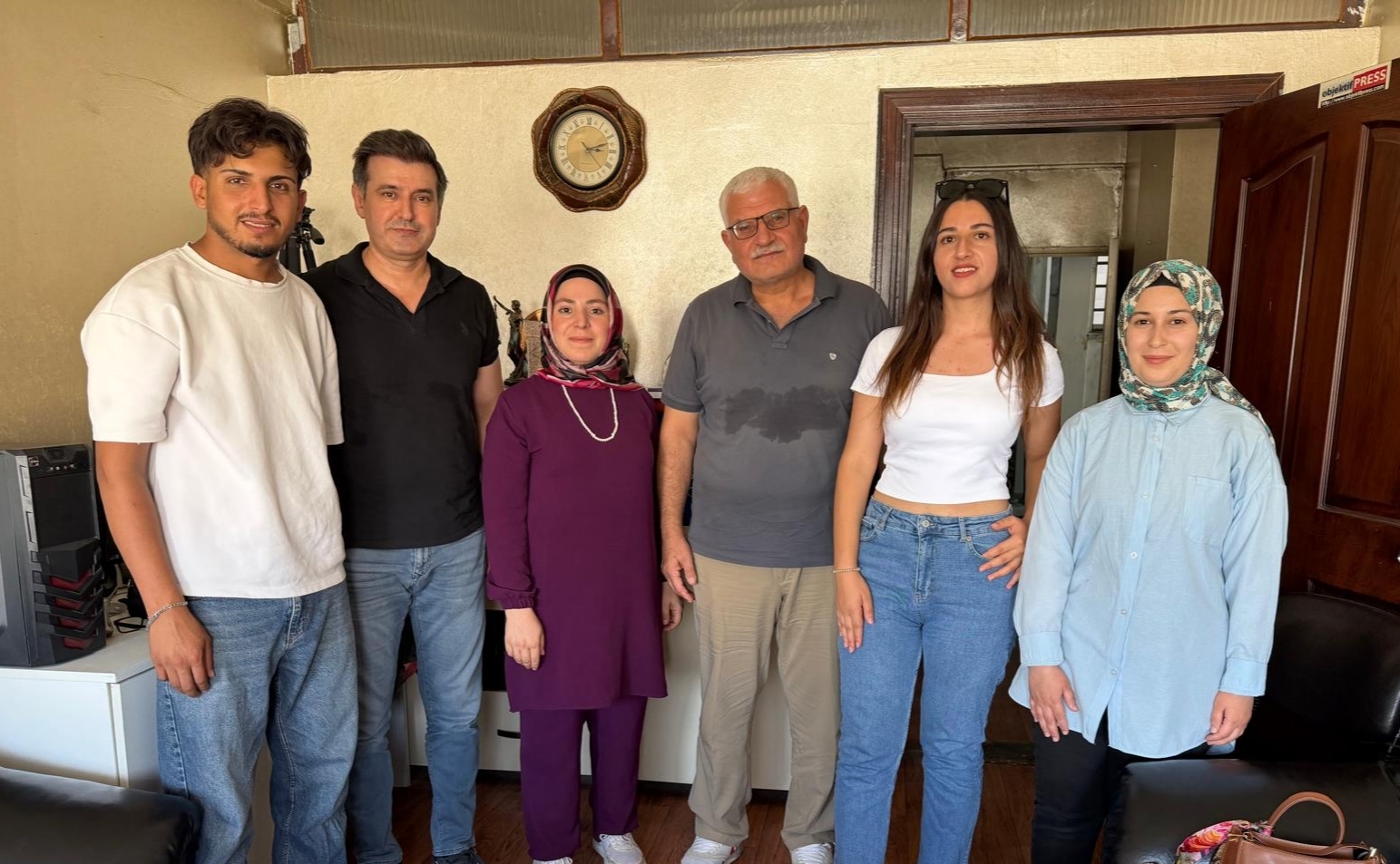 Ruha TV Ekibinden Objektif Press’e Ziyaret