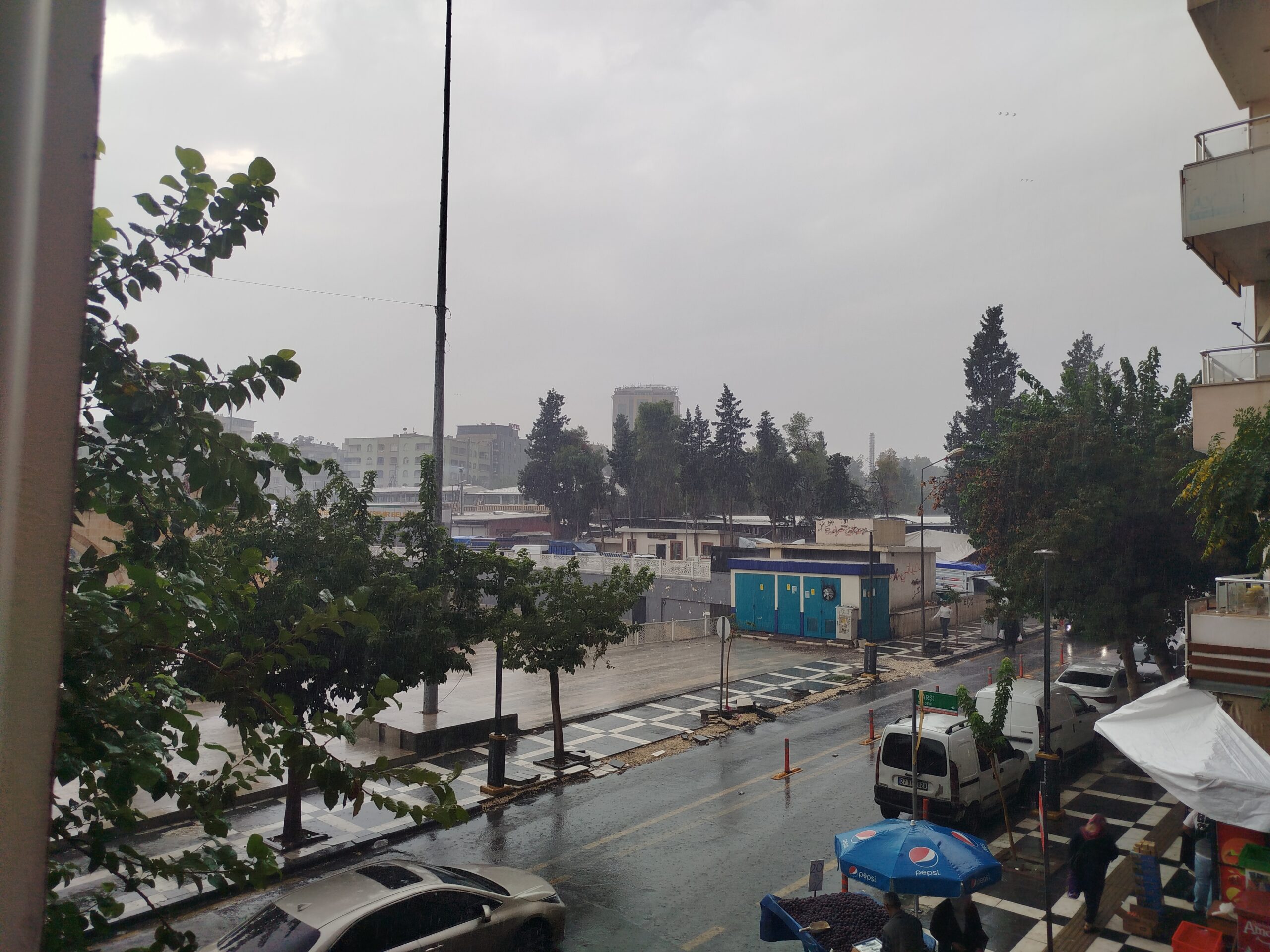 Şanlıurfa’da sağanak yağış etkili oldu